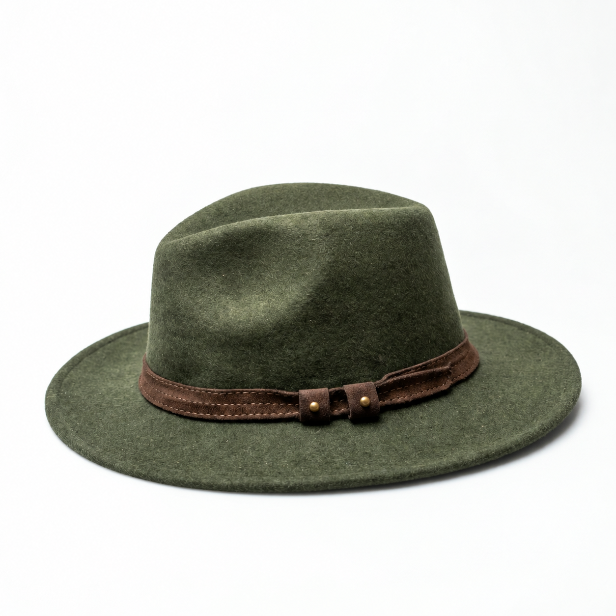samis-meran-wollfilzhut-traveller-herren-oliv-gr-58 image 2