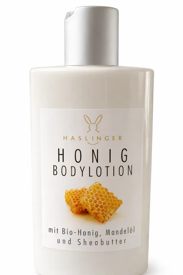 haslinger-honig-bodylotion-mandel-l-200-ml-honig image 1