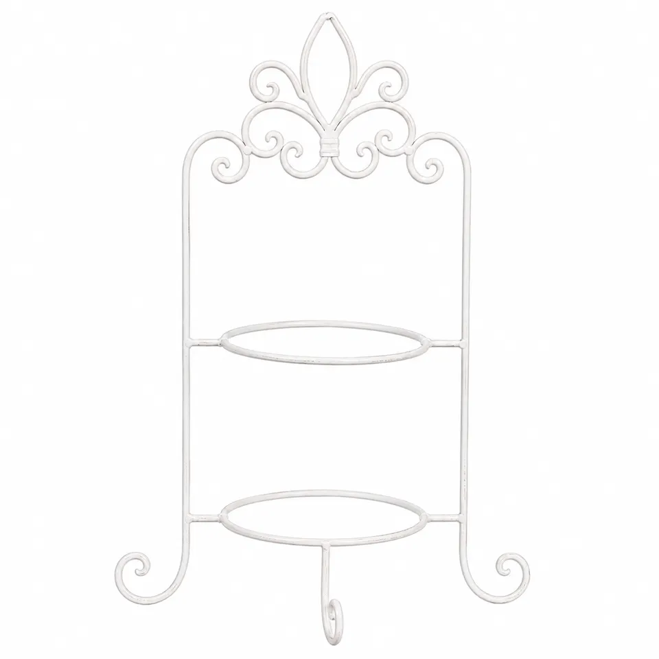 clayre-eef-etagere-2-teller-metall-wei-38x30x57-cm image 1