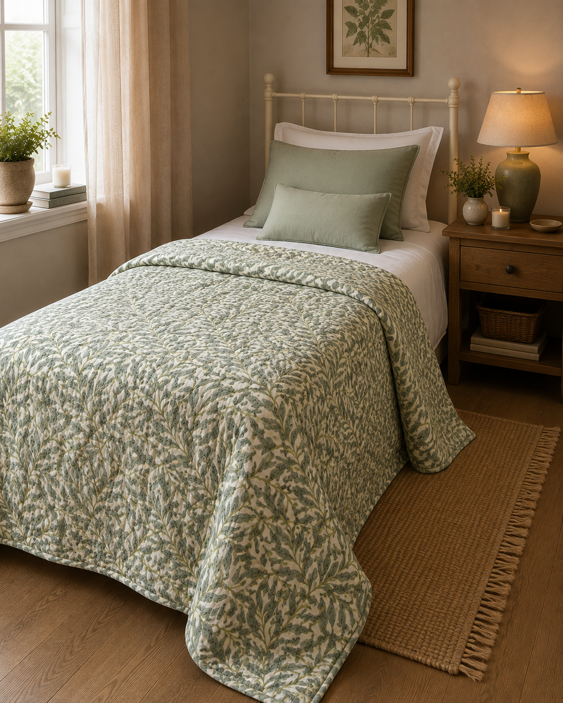 nesbel-wohndecke-quilt-optik-baumwolle-140x180-atmungsaktiv image 3