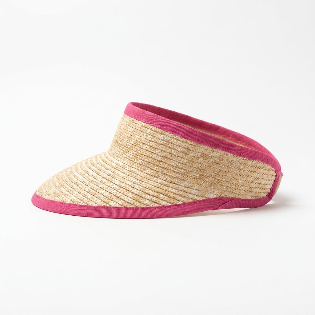 samis-visor-stroh-visor-naturstroh-natur-pink-one-size image 4