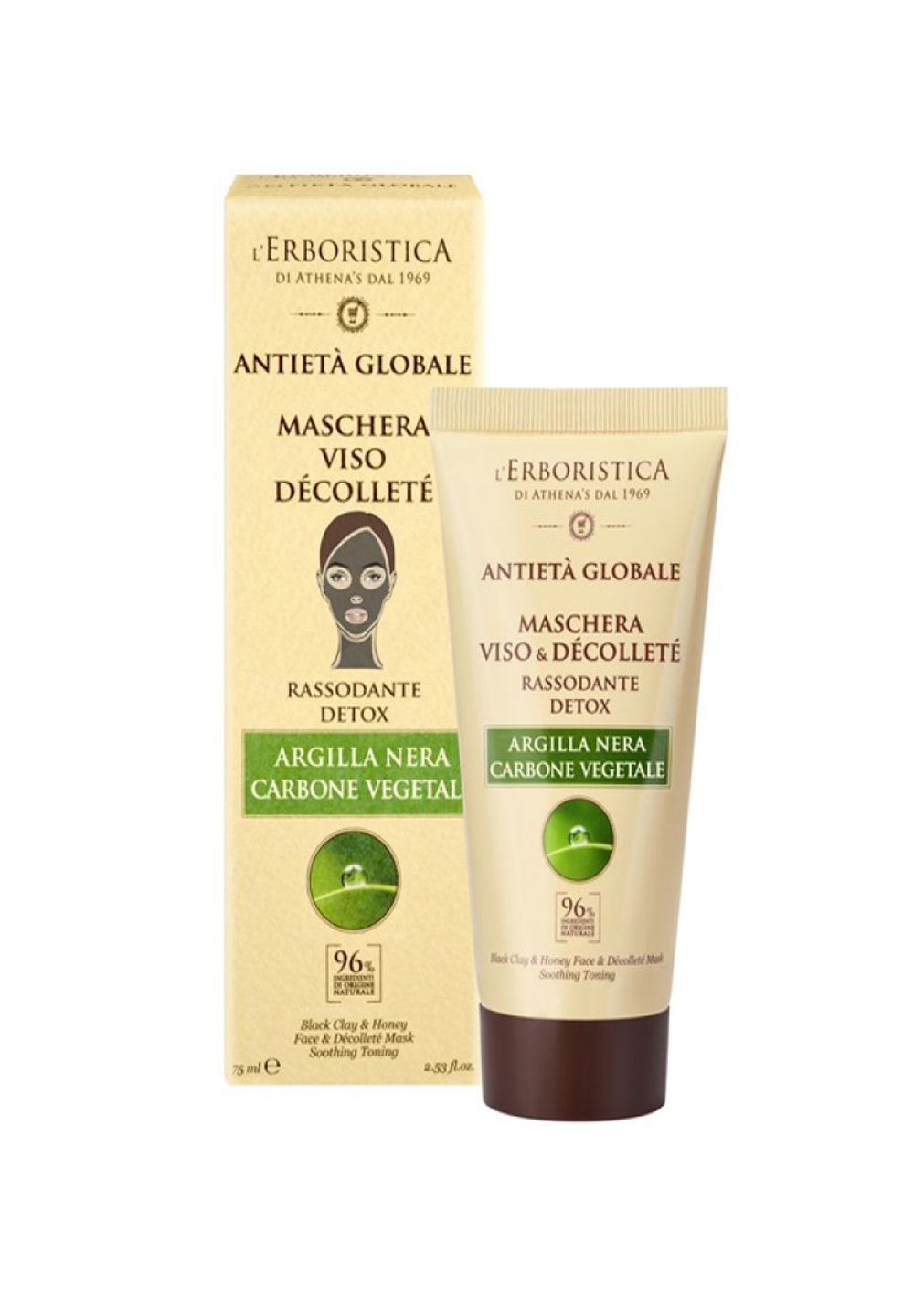 l-erboristica-antieta-crememaske-schwarze-tonerde-75-ml image 2