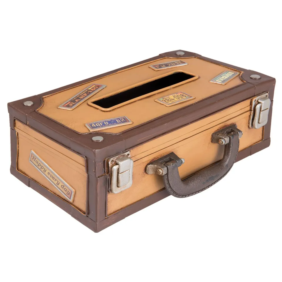 clayre-eef-tissuebox-metall-shabby-beige-24x15x9-cm image 1