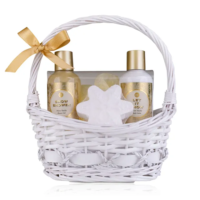 nesbel-winter-magic-geschenkset-warm-vanilla-duschgel-set-geschenkkorb image 1