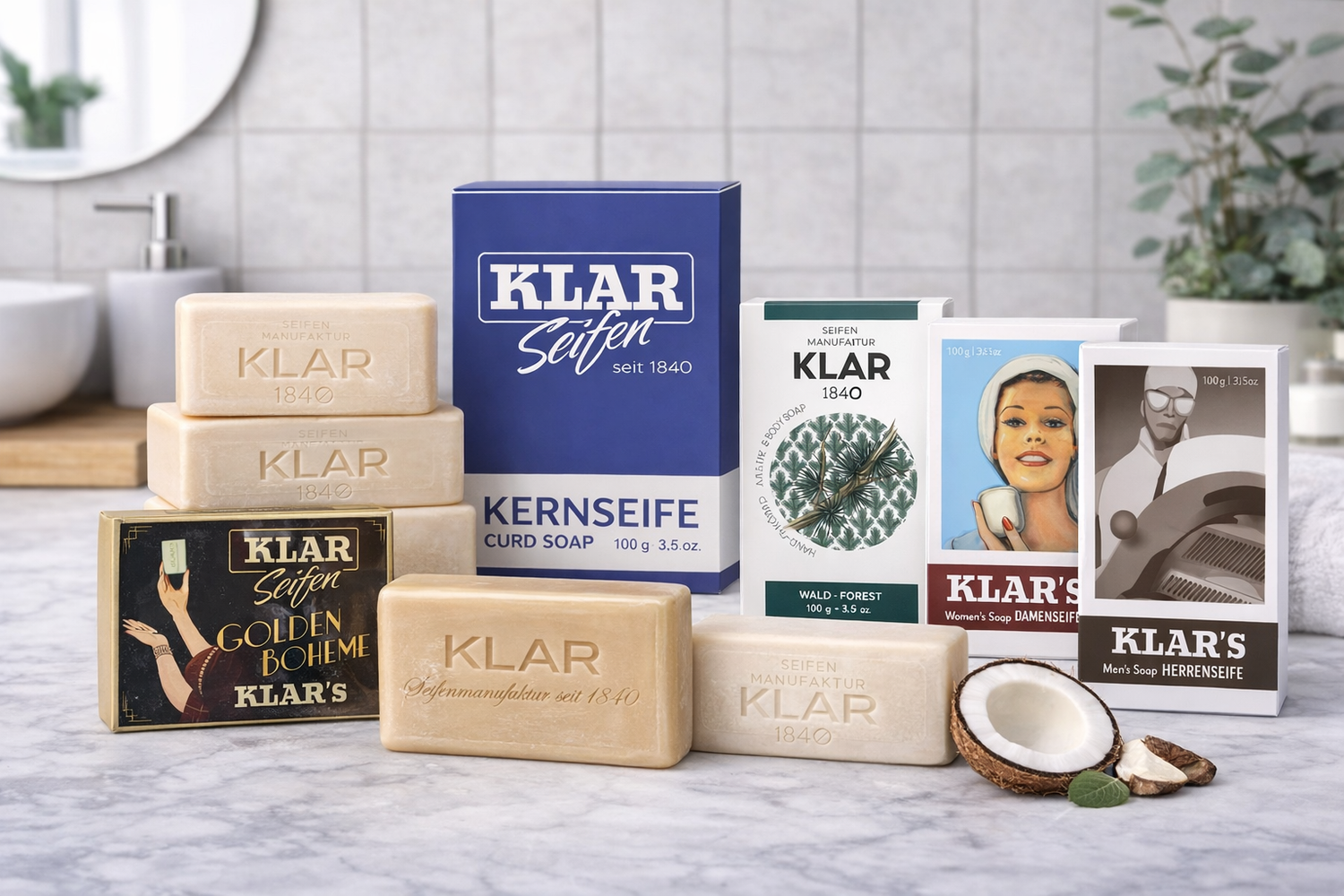 klar-s-kernseife-5er-set-500-g-pflanzlich-ohne-duftstoffe image 3