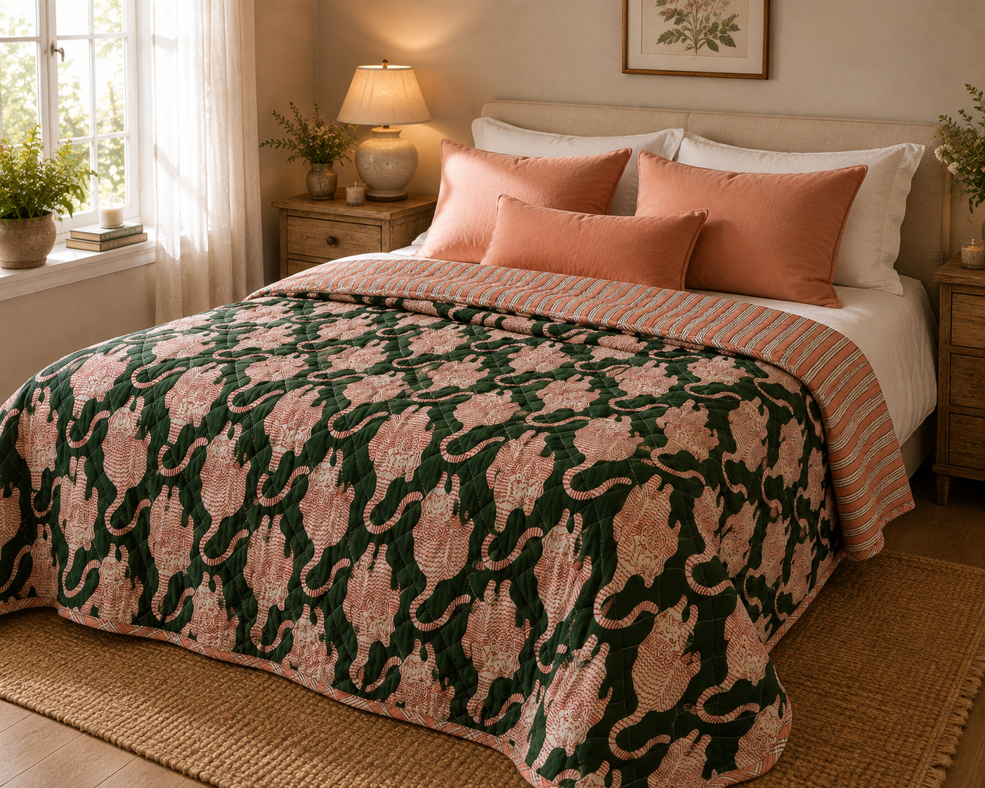 nesbel-wohndecke-quilt-optik-baumwolldecke-140x180-cm-gesteppt image 2