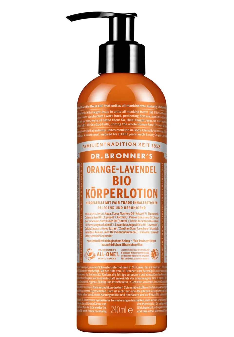 dr-bronner-s-orange-lavendel-bio-k-rperlotion-240-ml image 1