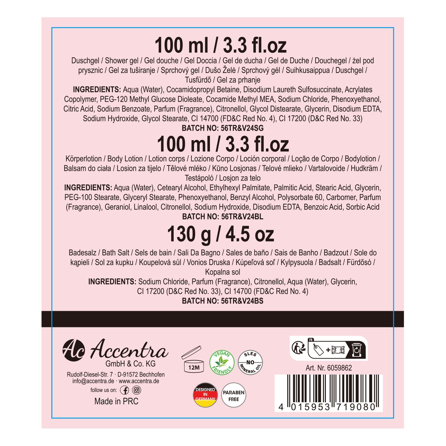 accentra-romantic-dreams-geschenkset-tea-rose-330-ml image 2