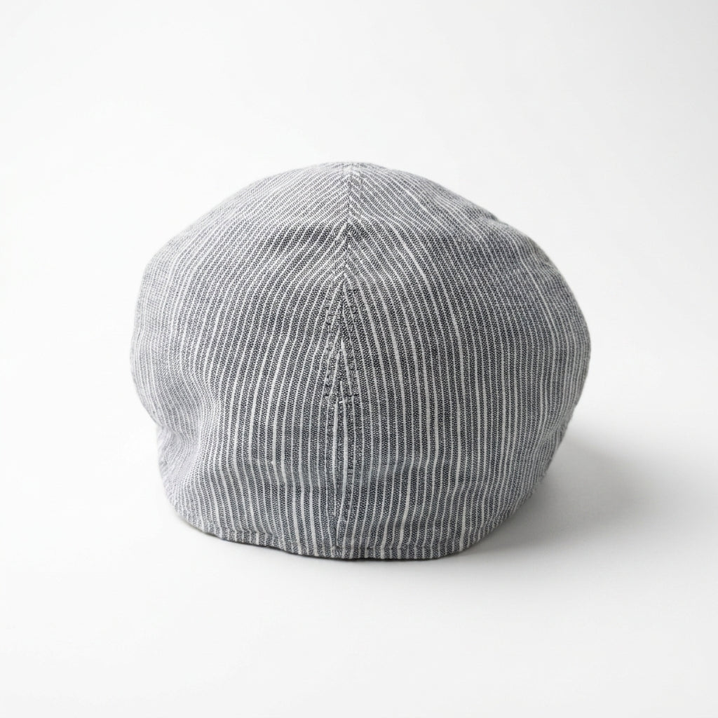 samis-flatcaps-flatcap-leinen-bicolor-navy-m image 3