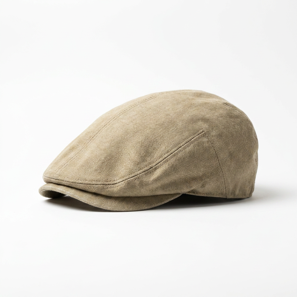 samis-flatcaps-schieberm-tze-leinen-taupe-sommer image 5