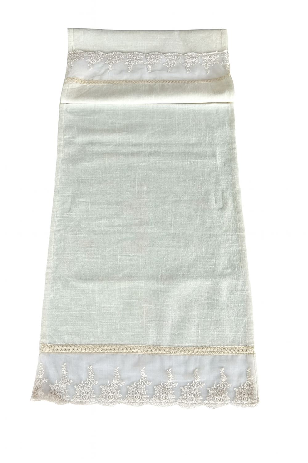 nesbel-tischl-ufer-bestickt-baumwolle-ecru-40x140-cm image 2