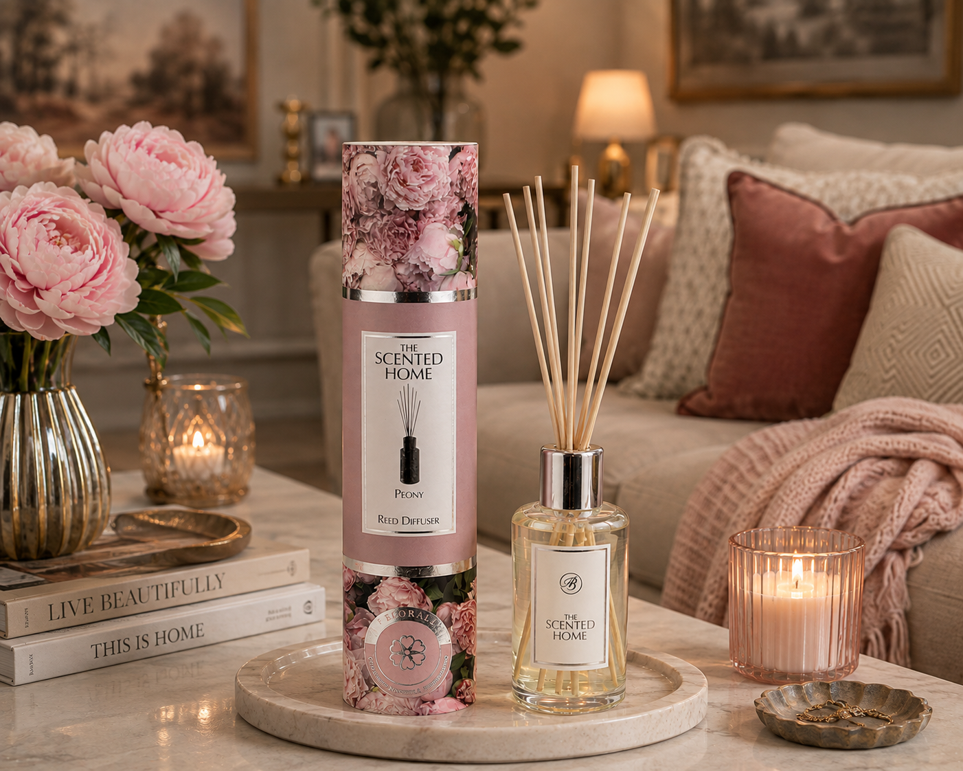 the-scented-home-raumduft-peony-150ml-pfingstrose image 4