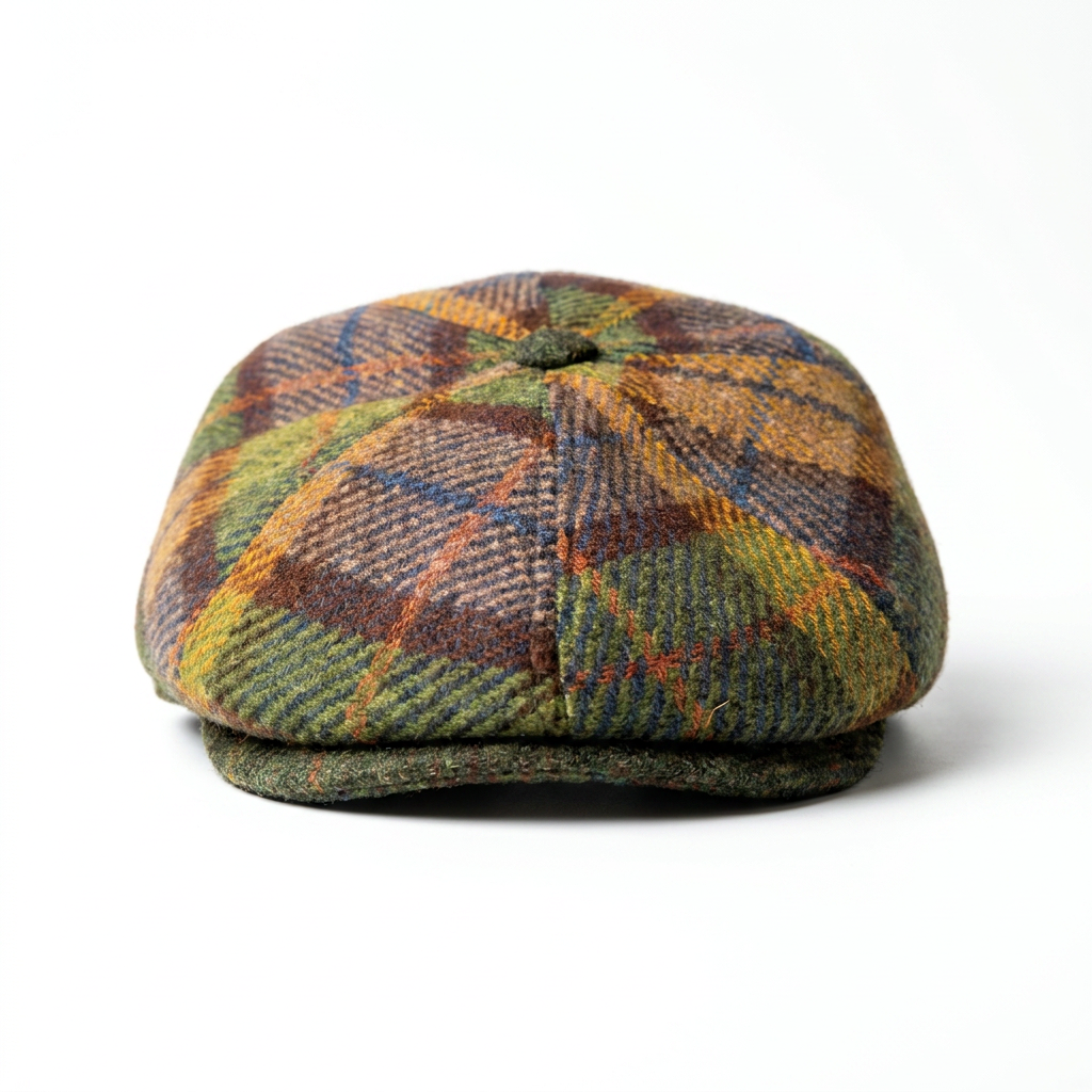 samis-flatcap-schurwolle-schieberm-tze-braun-herren-herbst image 1