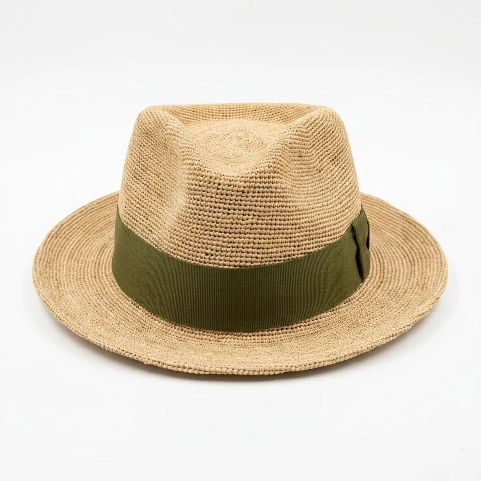 samis-traveller-raffia-sommerhut-natur-breitrandig-knautschbar image 1