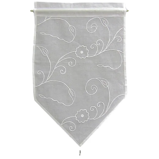 hossner-organdy-raffrollo-wei-landhaus-65x40cm-baumwolle image 1