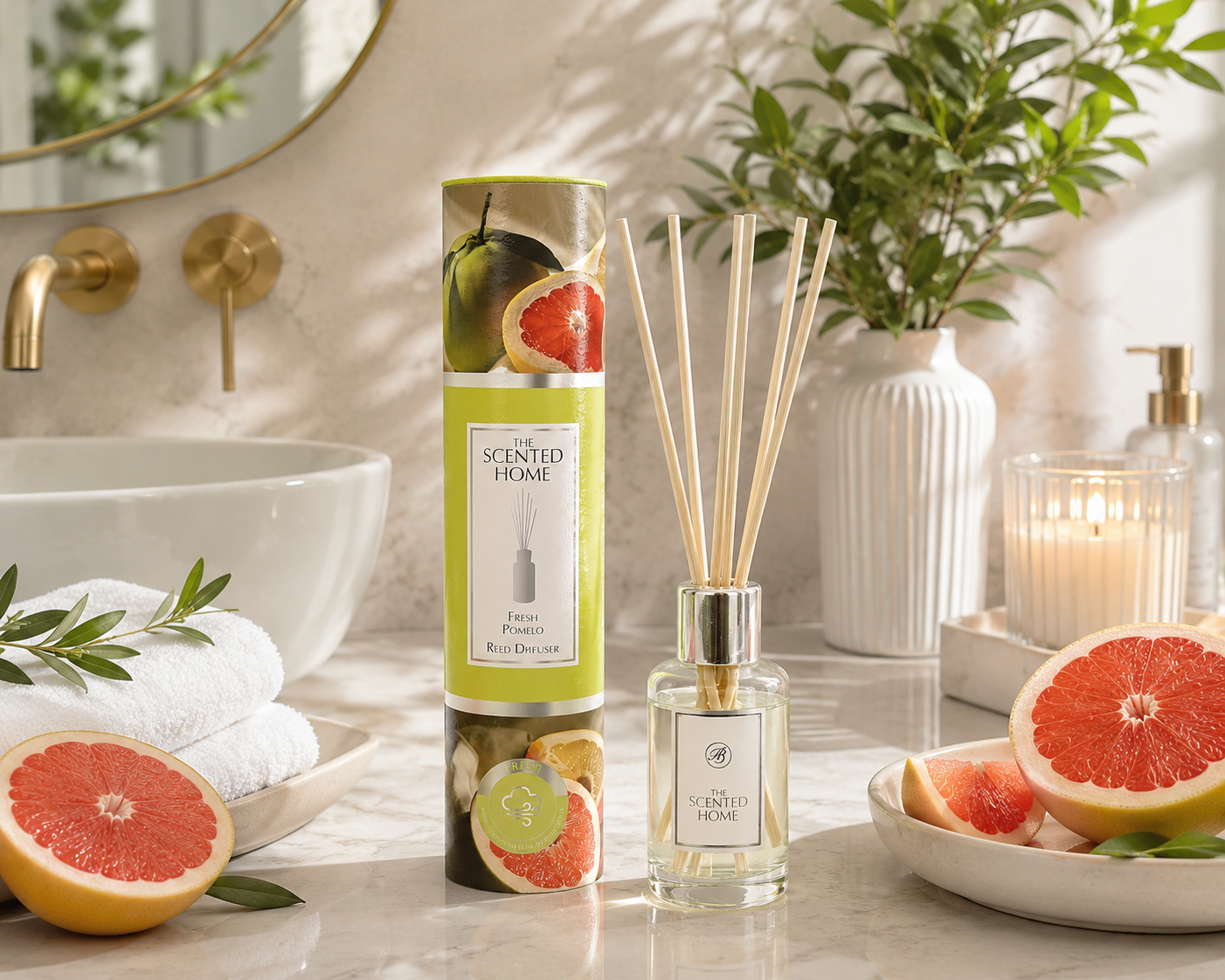 the-scented-home-raumduft-fresh-pomelo-diffuser-150-ml image 3