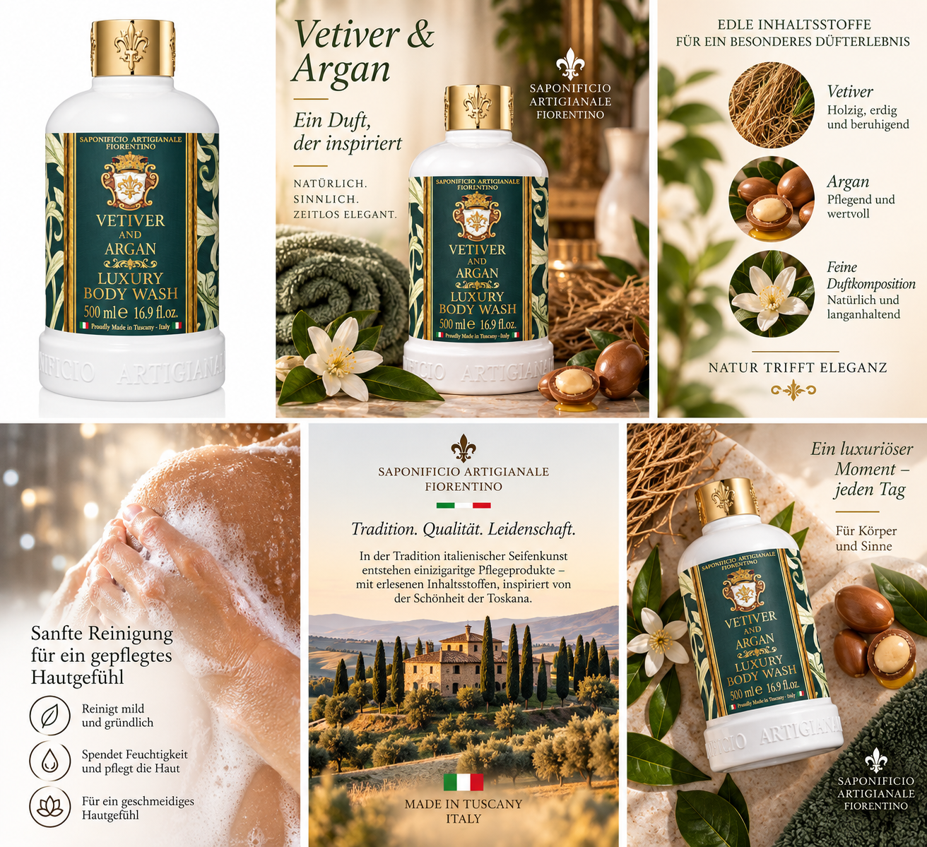 saponificio-artigianale-fiorentino-vetiver-argan-duschgel-500-ml-holzig image 3