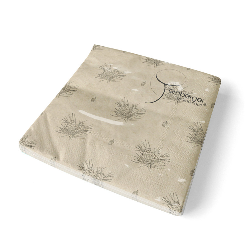 traumduft-servietten-zirbe-natur-papierservietten-20-st-ck-33x33 image 2