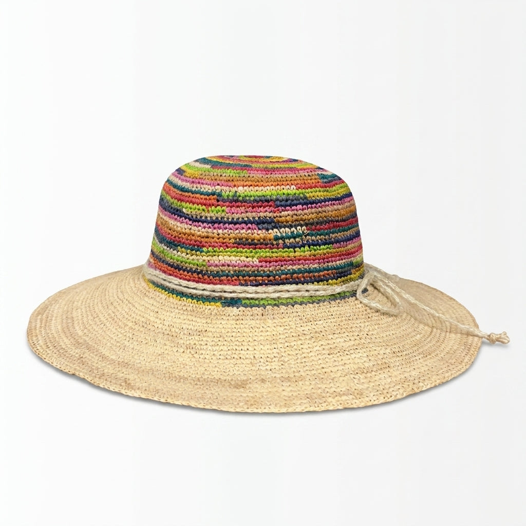 samis-cloche-flapper-strohhut-natur-raffiastroh-sommer image 1
