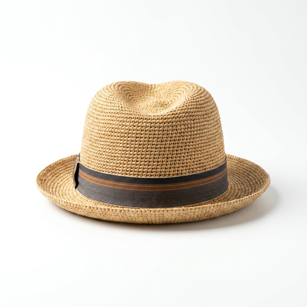 samis-traveller-strohhut-natur-mit-navy-band-knautschbar image 4