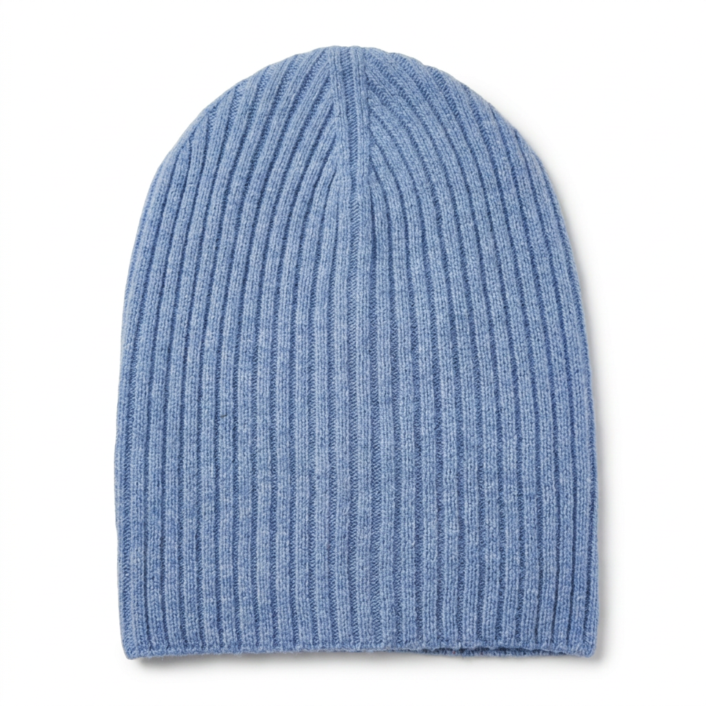samis-beanie-gerippt-merinowolle-cashmere-m-tze-rot-unisex image 1