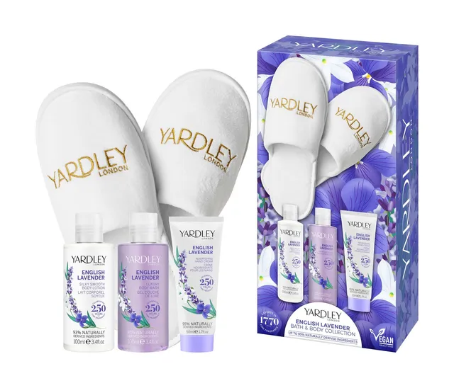 yardley-london-english-lavender-pflegeset-geschenkset-250-ml-vegan image 1