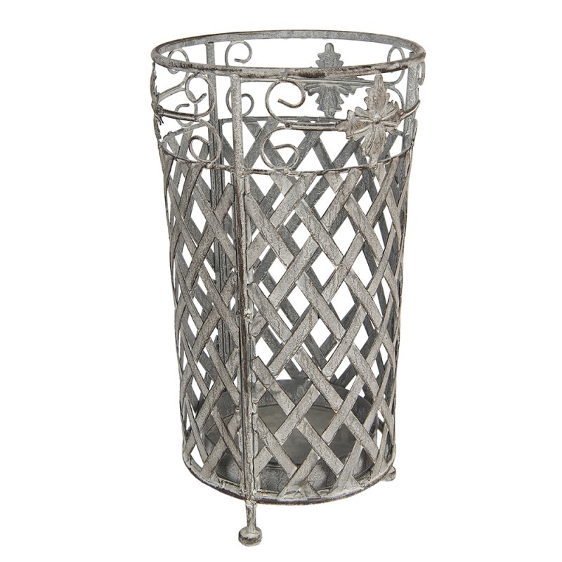 clayre-eef-schirmst-nder-6y2414g-metall-grau-24x44-cm image 1