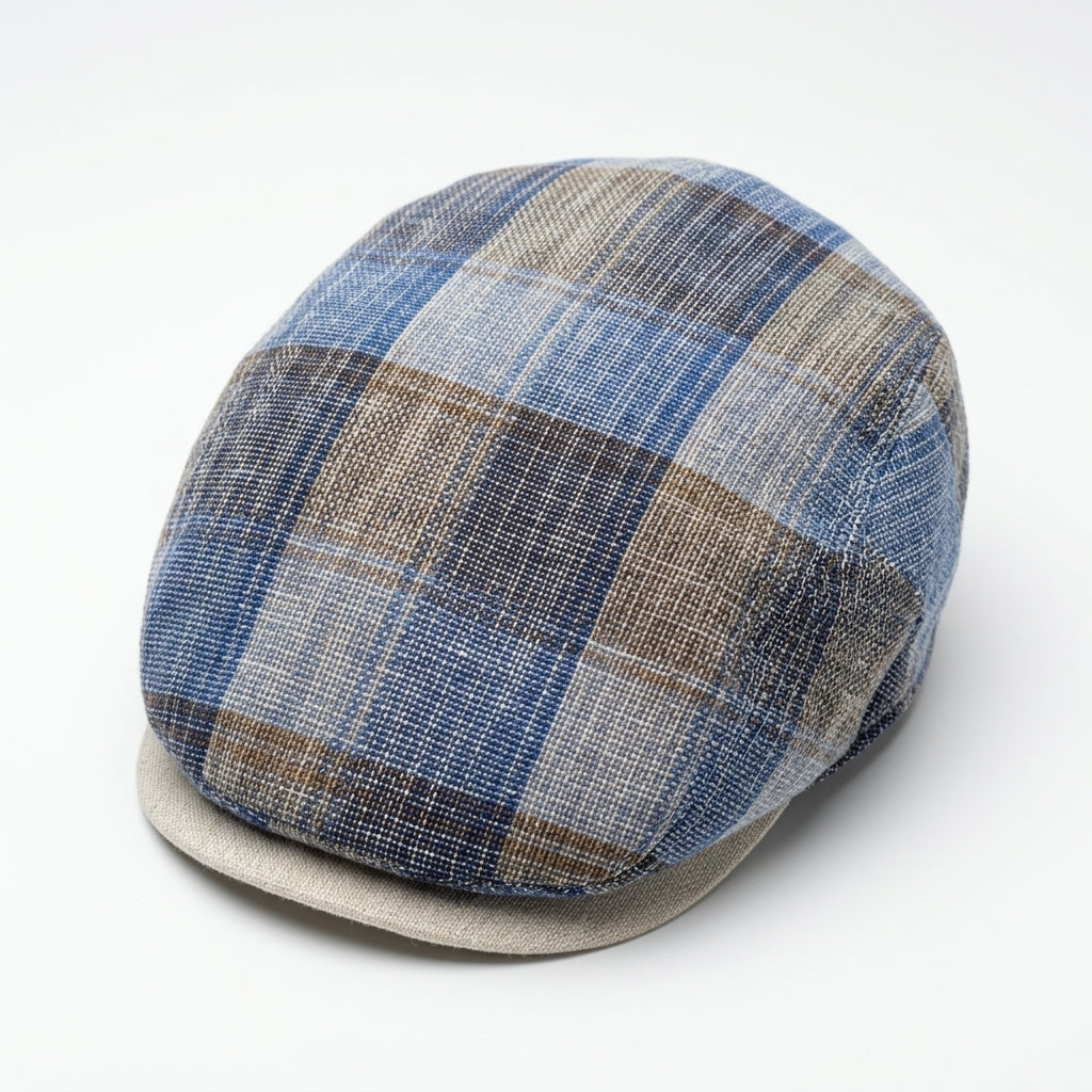 samis-flatcaps-schieberm-tze-flatcap-leinen image 1