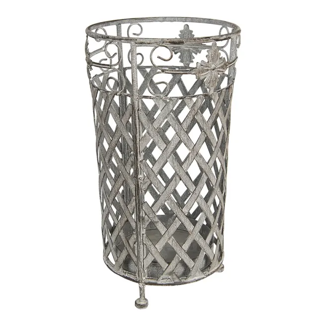 clayre-eef-schirmst-nder-6y2414g-metall-grau-24x44-cm image 1