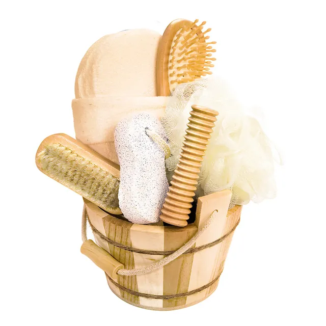 croll-denecke-wellness-geschenkset-6-teilig-holzbottich image 1