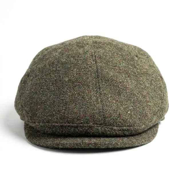 samis-flatcaps-flatcap-grau-braun-oliv-baumwolle image 1