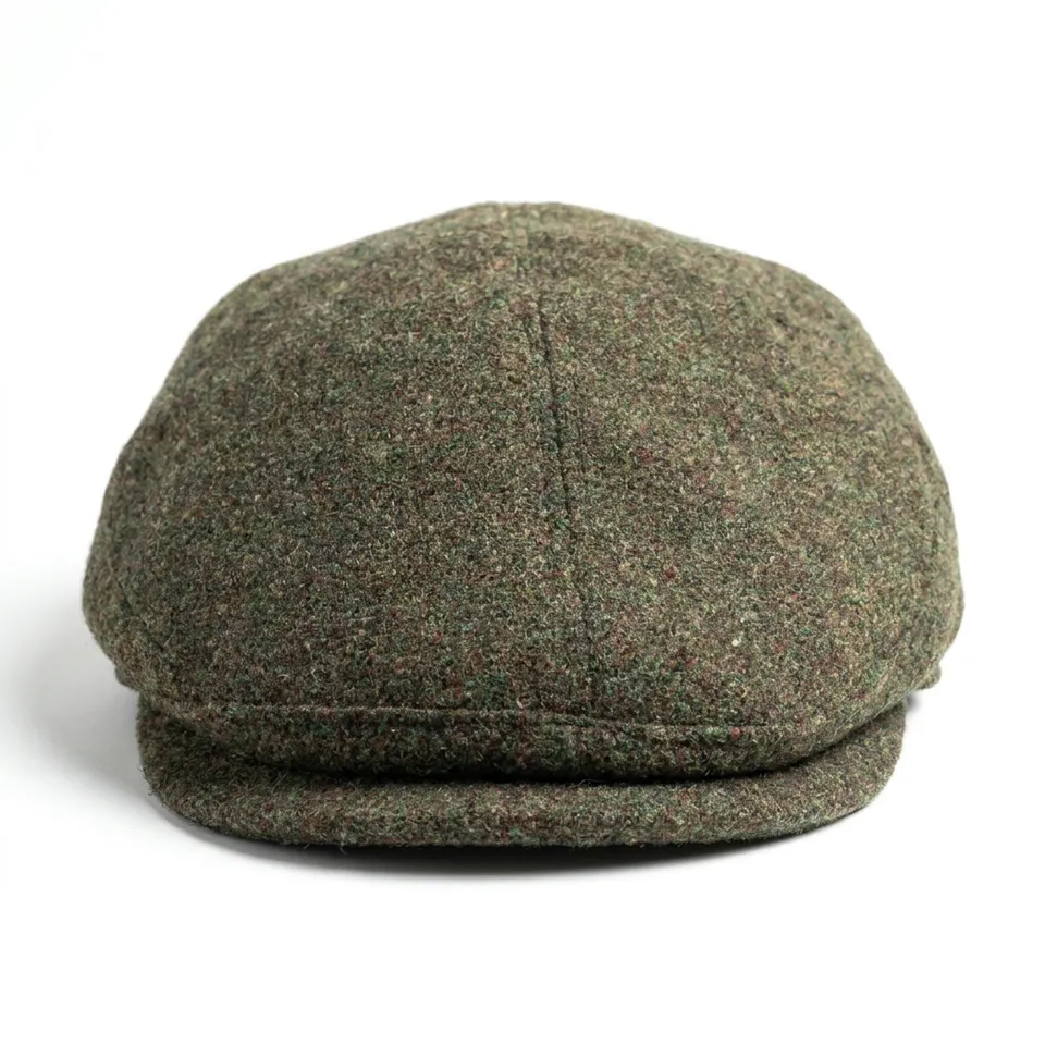 samis-flatcaps-flatcap-grau-braun-oliv-baumwolle image 1