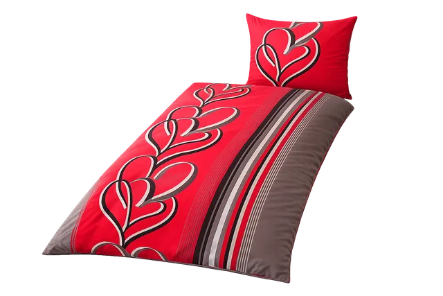 herzen-wendebettw-sche-135x200-2-teilig-rot-anthrazit-baumwollmix image 1