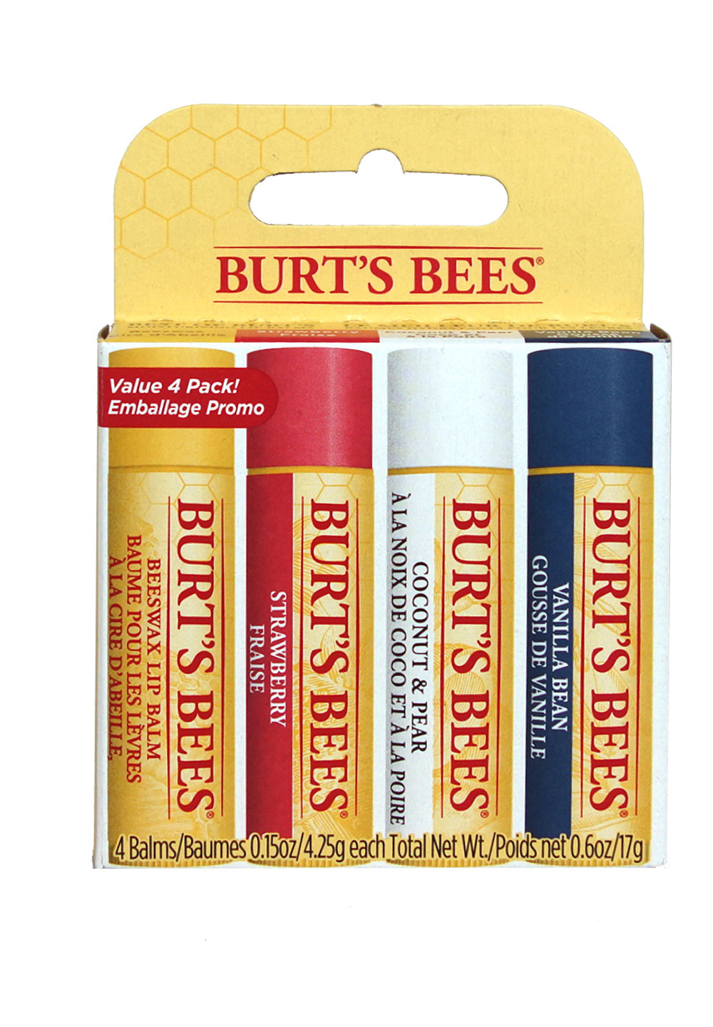 burt-s-bees-bit-of-burts-lip-balm-4er-pack-honig image 2