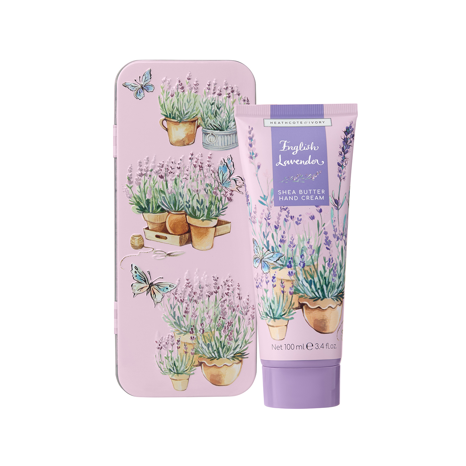 heathcote-ivory-english-lavender-handcreme-100-ml-dose image 1