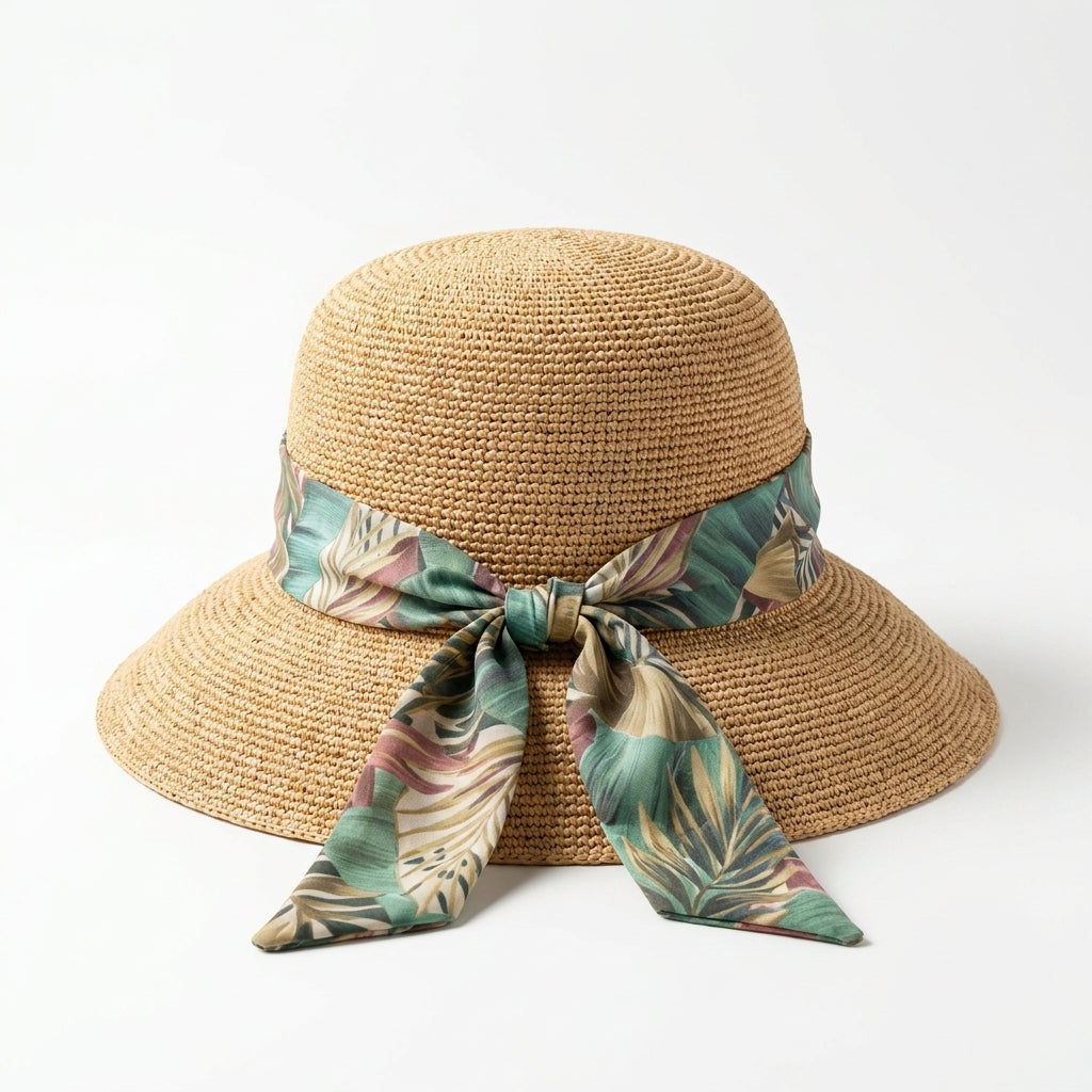 samis-cloche-raffia-glocke-strohhut-natur-uv-schutz image 3