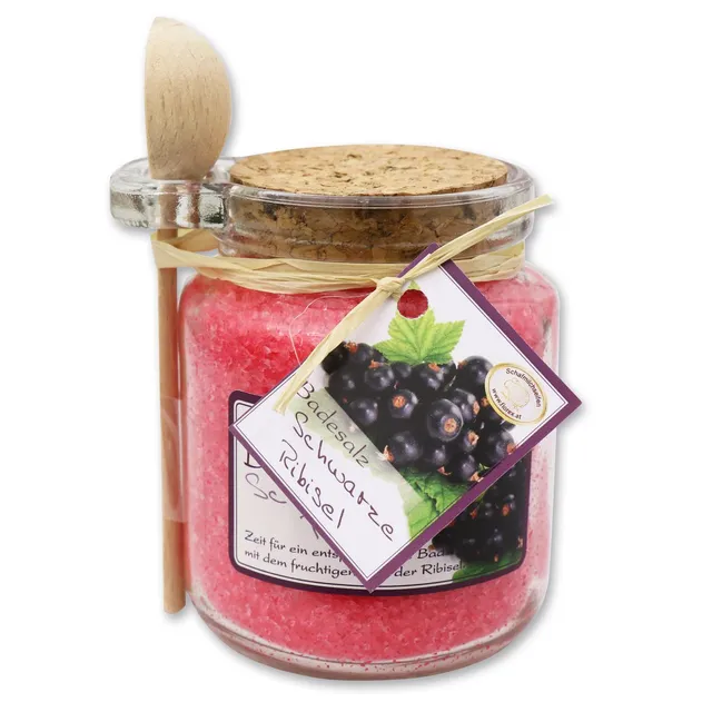 florex-badesalz-schwarze-ribisel-300g-schafmilch-im-glas image 1