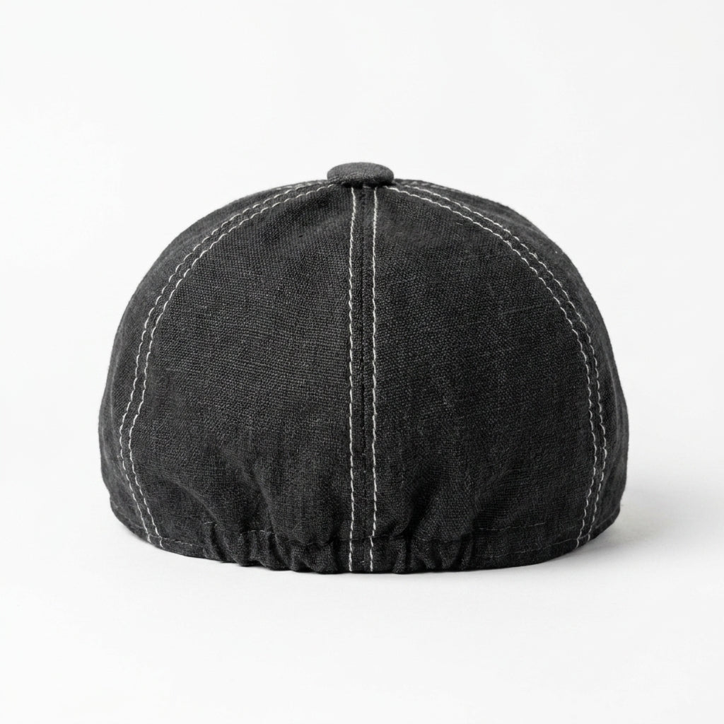 samis-basecaps-baseballcap-baumwolle-anthrazit-meliert-6-panel image 3