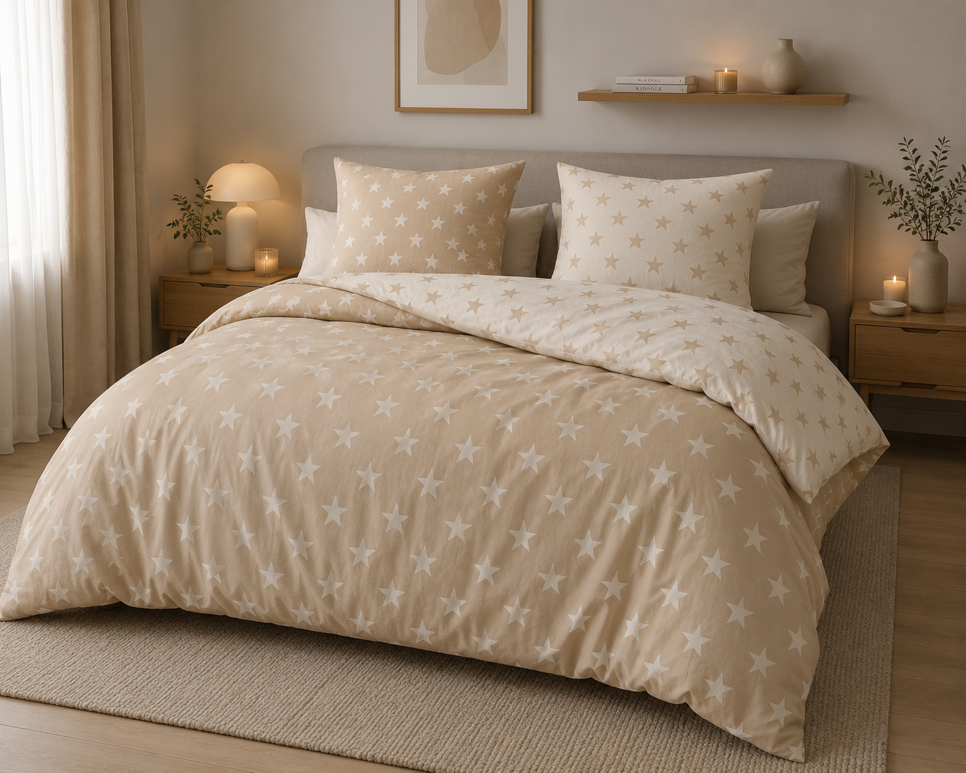 wendebettw-sche-beige-sterne-155x220-80x80-baumwolle image 3