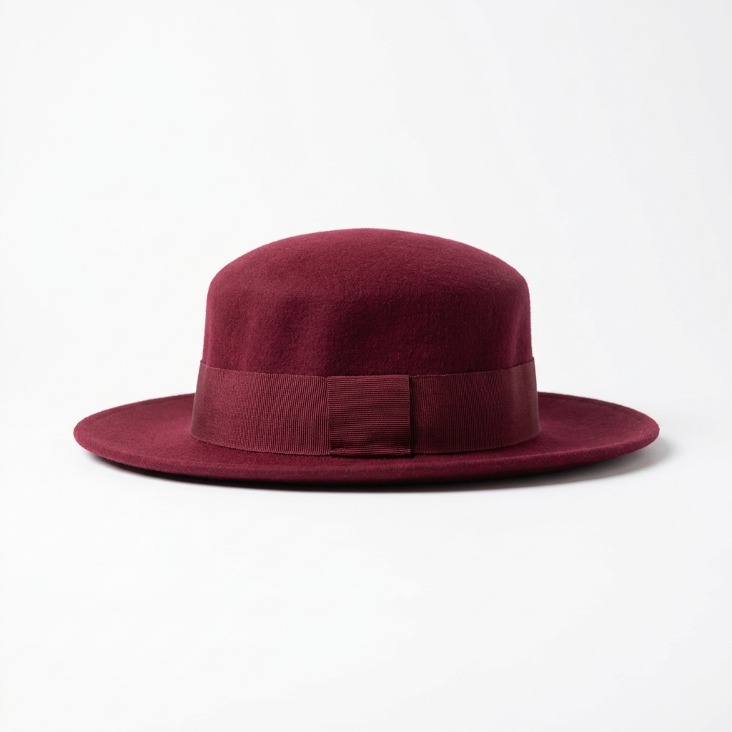 samis-wollfilzhut-filzhut-bordeaux-one-size-wollfilz image 4