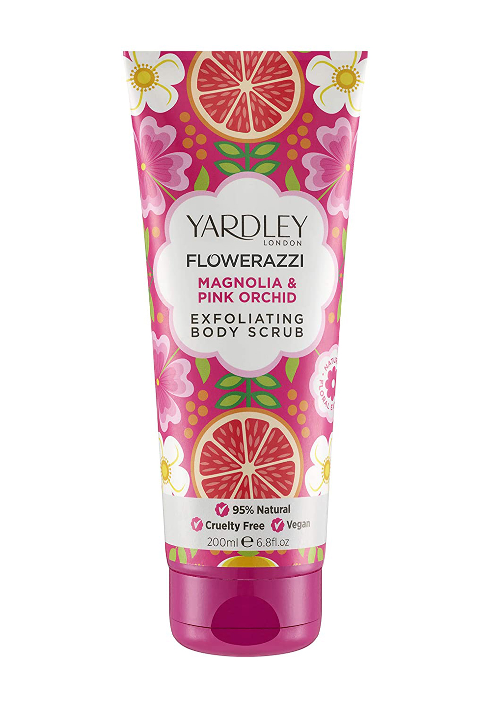 yardley-london-flowerazzi-k-rperpeeling-magnolie-200-ml image 1