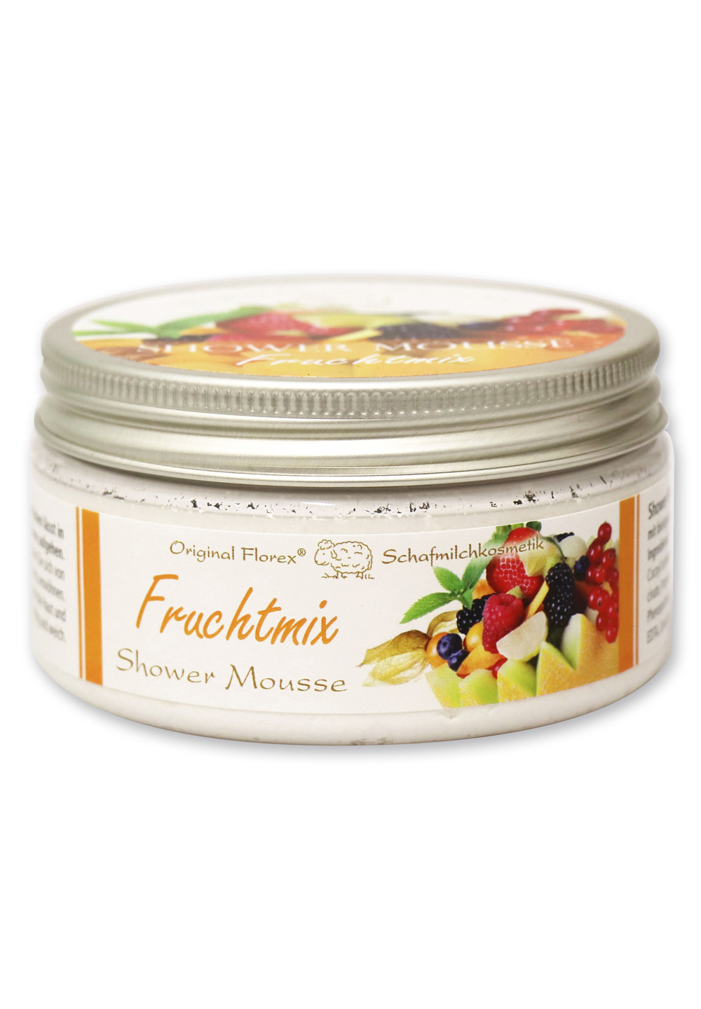 florex-shower-mousse-fruchtmix-schafmilch-200-ml image 2