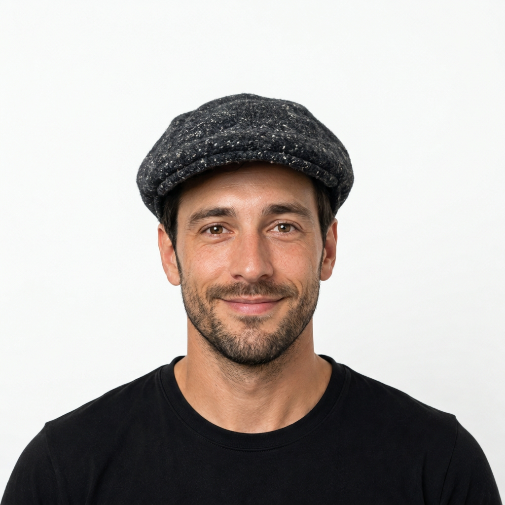 samis-flatcaps-schieberm-tze-schurwolle-anthrazit-s image 2