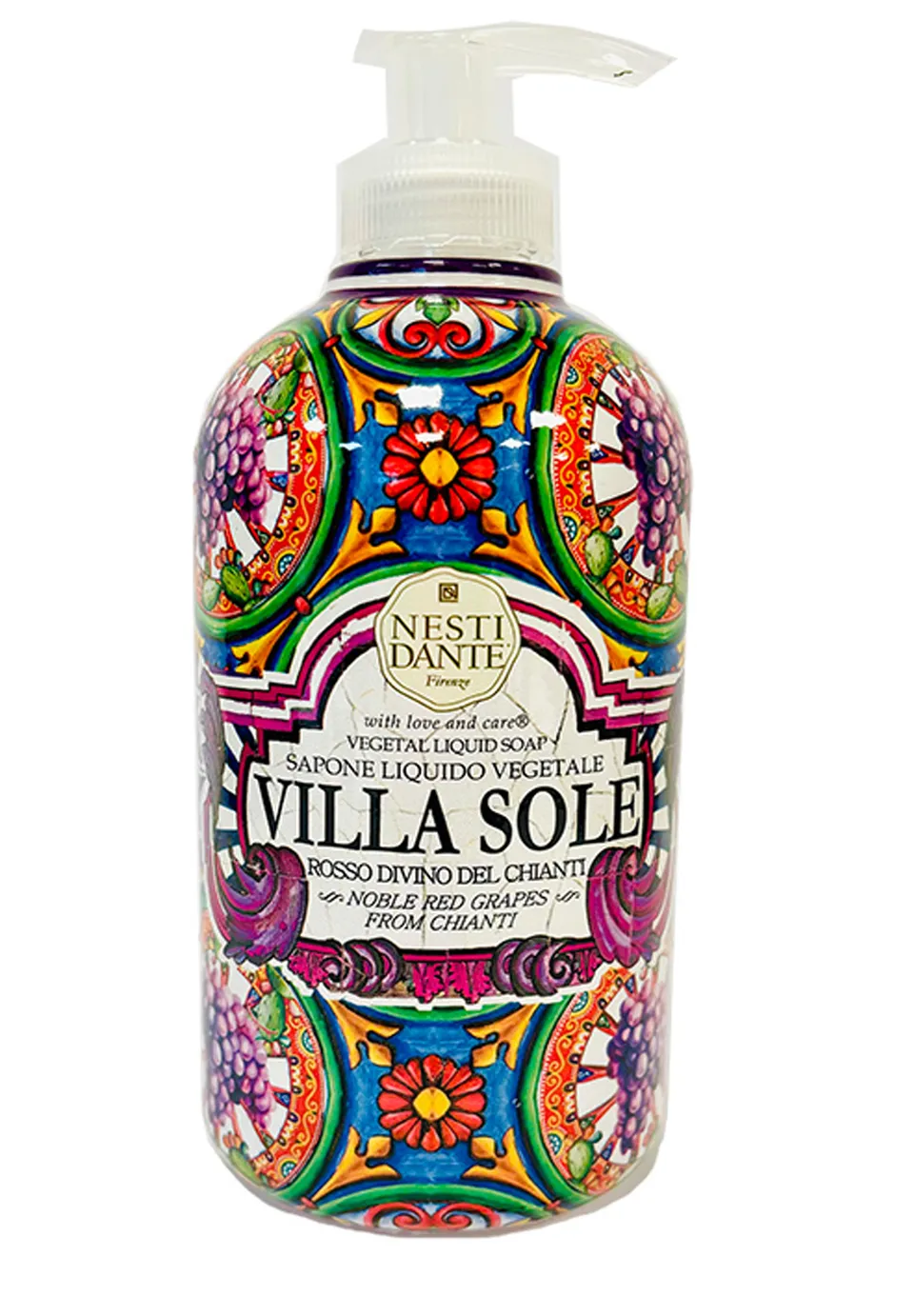 nesti-dante-villa-sole-rosso-divino-fl-ssigseife-500-ml-vegan image 1
