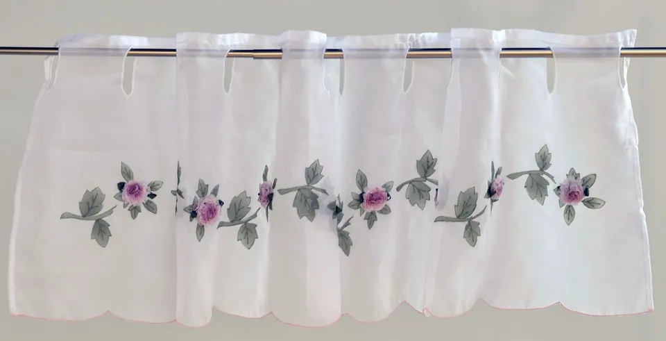 hossner-scheibengardine-panneaux-rosen-30x100-bestickt image 1