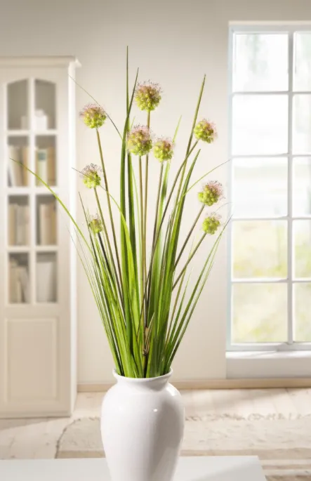 deko-b-ndel-gras-fruchtst-nde-85-cm-gr-n-wei-9-stiele image 1