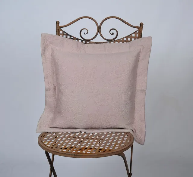 heine-kissenh-lle-40x40-cm-altrose-jacquard-mit-stehsaum image 1