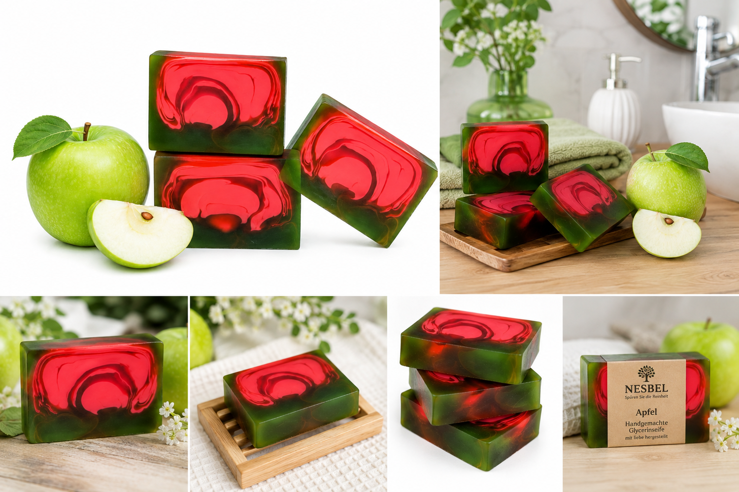 nesbel-beauty-gr-ner-apfel-seife-3x100-g-glycerin image 3