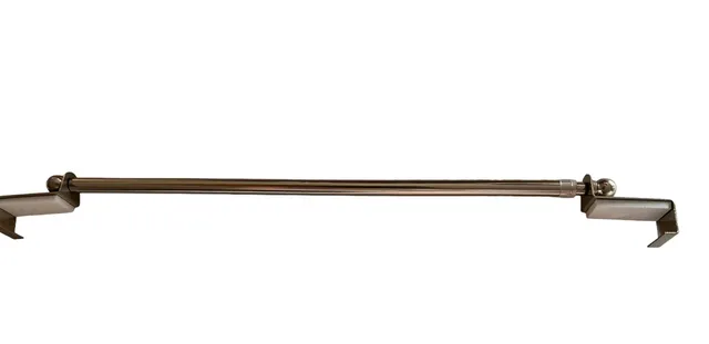 heine-home-spannfix-gardinenstange-nickel-40-60-cm image 1