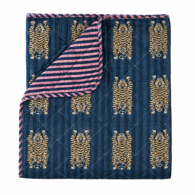 nesbel-wohndecke-quilt-optik-baumwolldecke-140x180-cm image 1